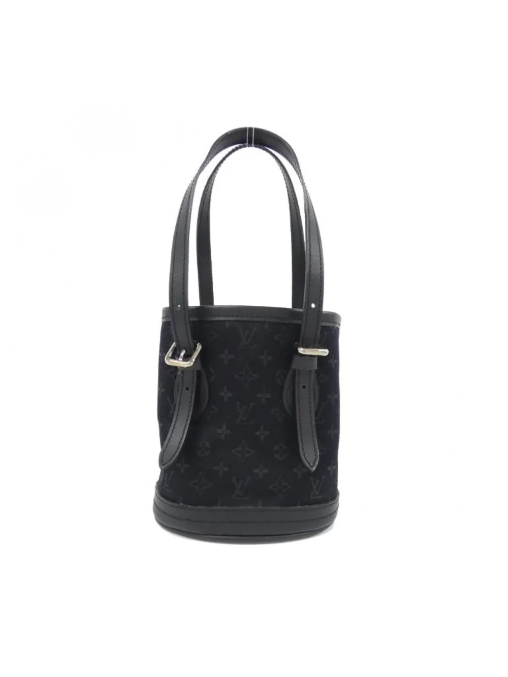Louis Vuitton Vintage Monogram Satin Little Bucket